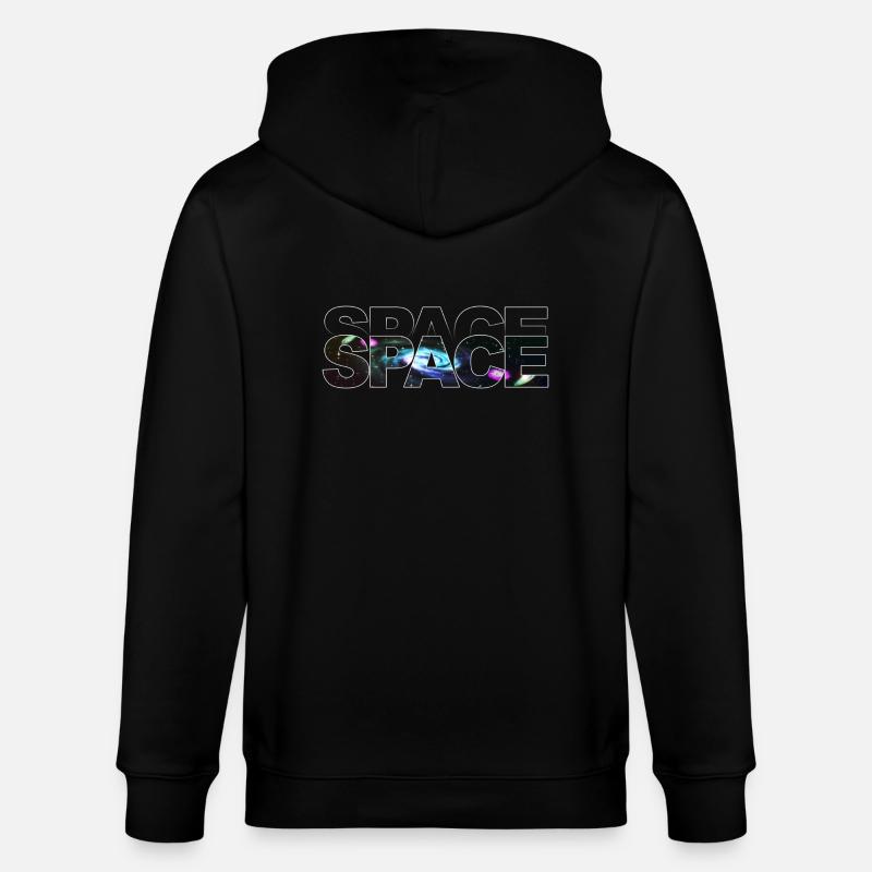 Contour de l’espace - Veste à capuche bio CULTIVATOR Stanley/Stella Unisexe - noir