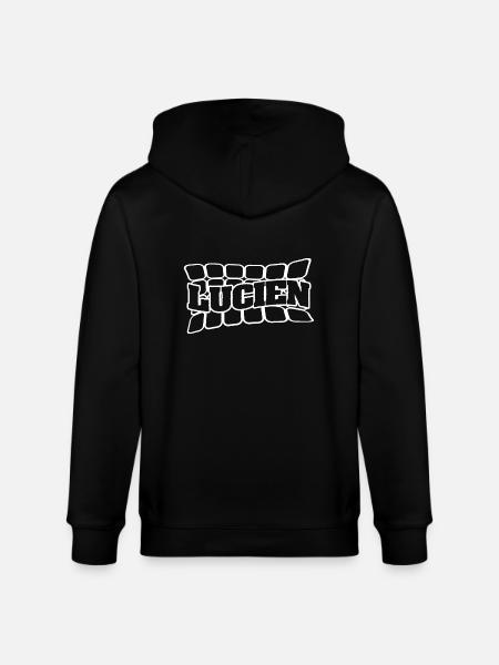 Lucien - Stanley/Stella CULTIVATOR  Unisex Organic Hooded Jacket - black