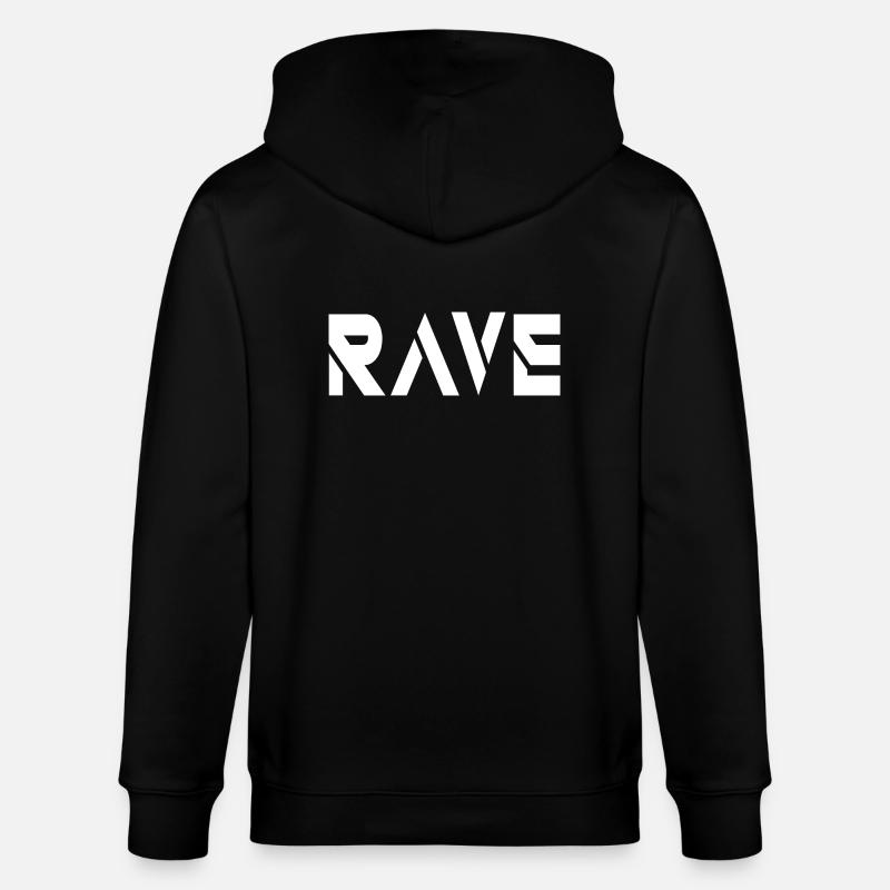 rave - Veste à capuche bio CULTIVATOR Stanley/Stella Unisexe - noir