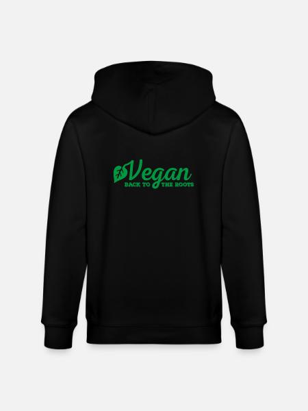 Vegan - Stanley/Stella Unisex Bio-Kapuzenjacke CULTIVATOR - Schwarz