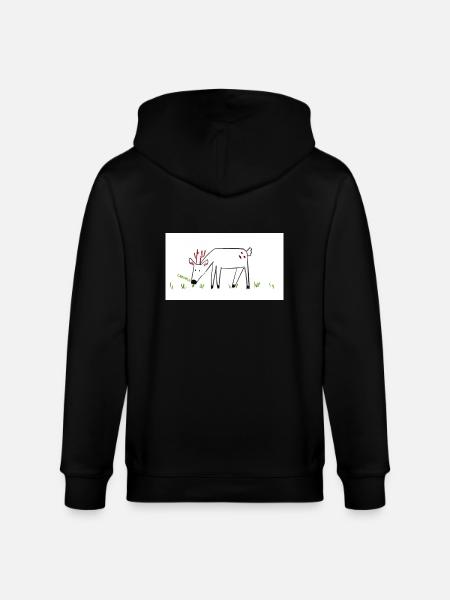 crounche - Veste à capuche bio CULTIVATOR Stanley/Stella Unisexe - noir