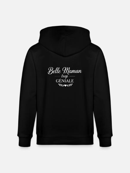 Schöne Mutter zu toll - Stanley/Stella Unisex Bio-Kapuzenjacke CULTIVATOR - Schwarz