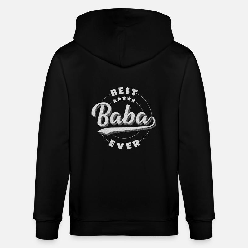 Baba - Veste à capuche bio CULTIVATOR Stanley/Stella Unisexe - noir
