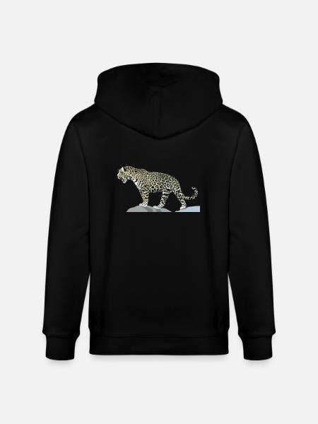 jaguar - Veste à capuche bio CULTIVATOR Stanley/Stella Unisexe - noir
