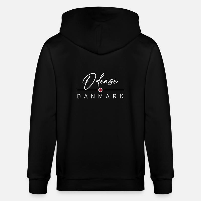 Dänemark - Odense - Danmark - Denmark - Stanley/Stella CULTIVATOR  Unisex Organic Hooded Jacket - black