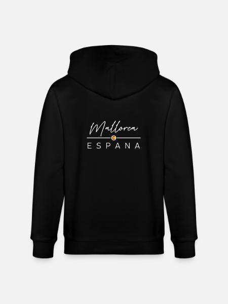 Spain - Mallorca - Spain - España - Stanley/Stella CULTIVATOR  Unisex Organic Hooded Jacket - black