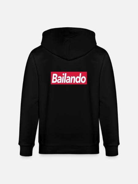 Bailando - Dance Shirt - Stanley/Stella CULTIVATOR Unisex Organic Hooded Jacket - black