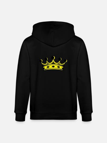 Crown 2 - Stanley/Stella CULTIVATOR Unisex Organic Hooded Jacket - black