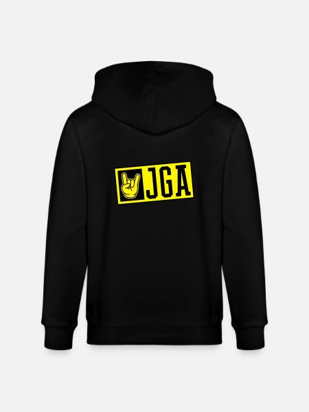 Jga Junggesellenabschied - Stanley/Stella Unisex Bio-Kapuzenjacke CULTIVATOR  - Schwarz