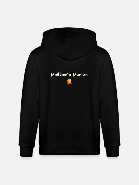 Best Mom - Mom Gift Idea - Stanley/Stella CULTIVATOR Unisex Organic Hooded Jacket - black