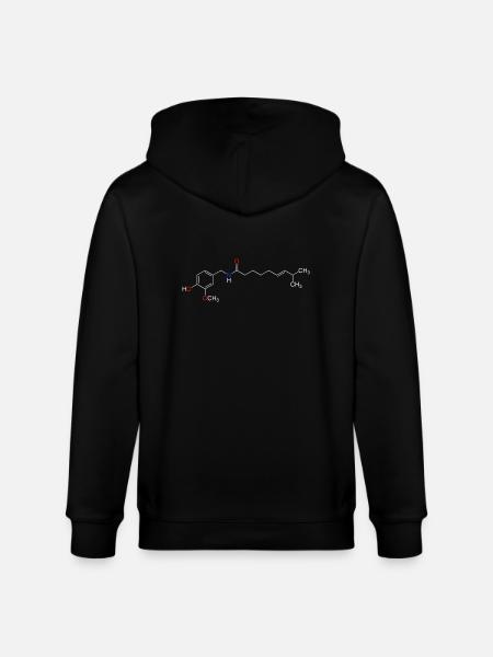 Capsaicin - Stanley/Stella Unisex Bio-Kapuzenjacke CULTIVATOR  - Schwarz