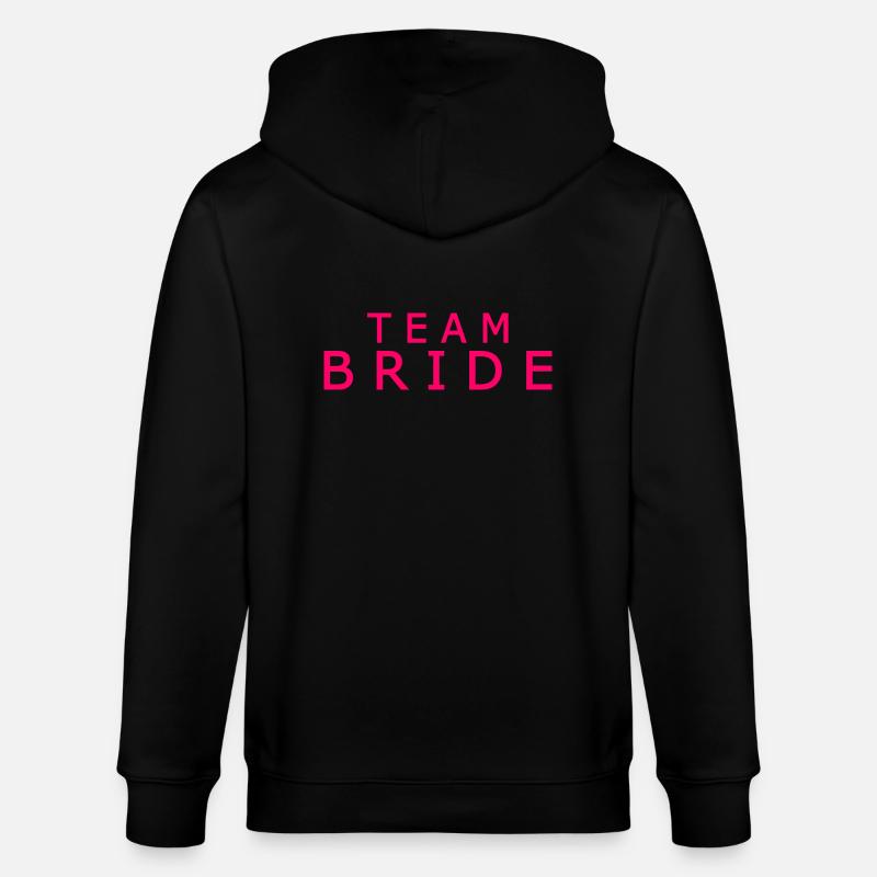 Team bride - Veste à capuche bio CULTIVATOR Stanley/Stella Unisexe - noir