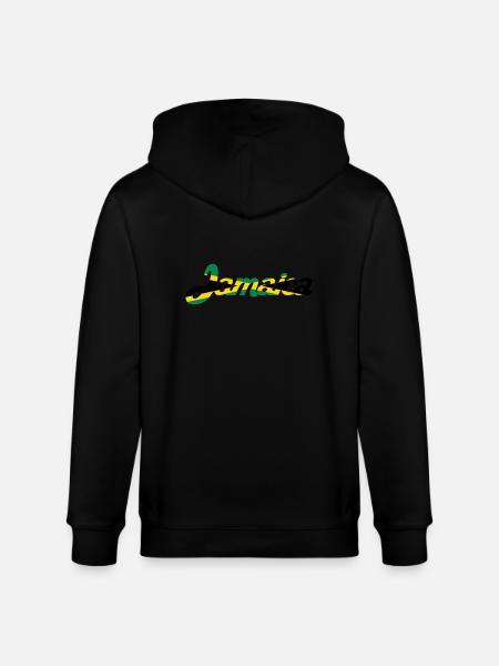 Jamaica - Stanley/Stella Unisex Bio-Kapuzenjacke CULTIVATOR - Schwarz