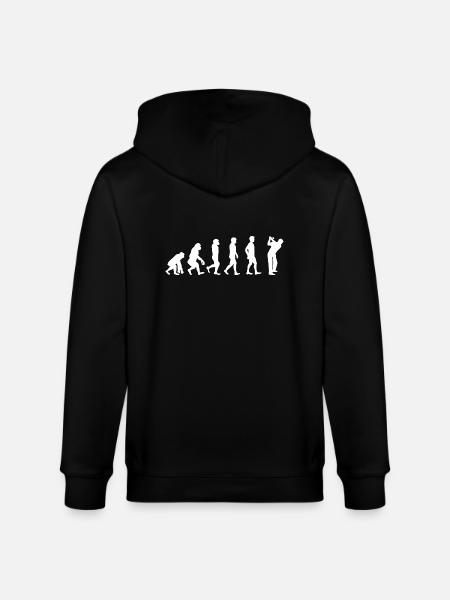 Evolution Golf - Veste à capuche bio CULTIVATOR Stanley/Stella Unisexe - noir