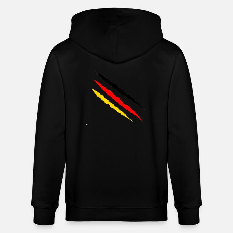 Wm scratch - Veste à capuche bio CULTIVATOR Stanley/Stella Unisexe - noir