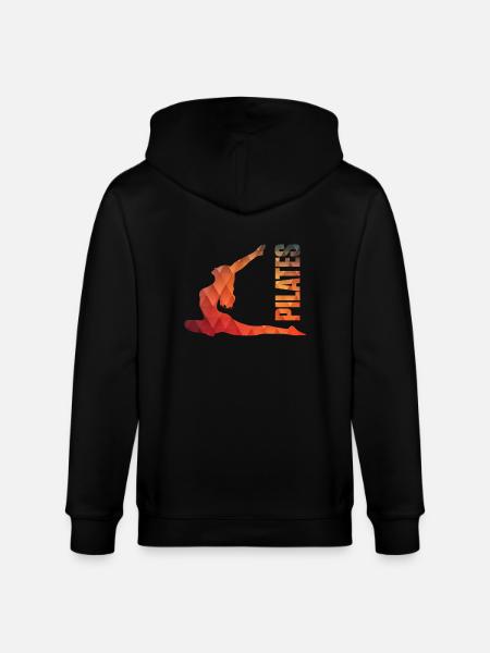 Pilates shirt - Stanley/Stella CULTIVATOR Unisex Organic Hooded Jacket - black