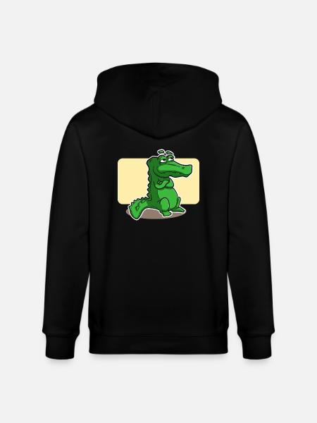 crocodile doux - Veste à capuche bio CULTIVATOR Stanley/Stella Unisexe - noir