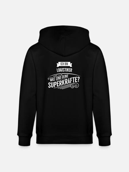 Logistiker - Stanley/Stella Unisex Bio-Kapuzenjacke CULTIVATOR - Schwarz