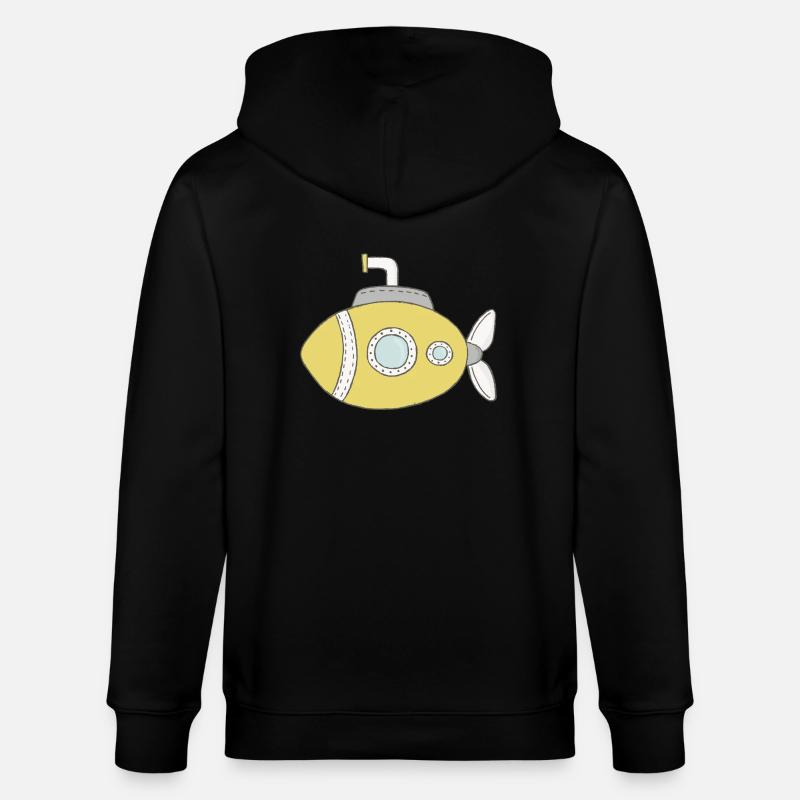 U-Boot - Stanley/Stella Unisex Bio-Kapuzenjacke CULTIVATOR  - Schwarz