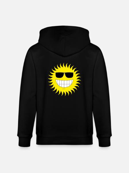 Sonne - Stanley/Stella Unisex Bio-Kapuzenjacke CULTIVATOR  - Schwarz