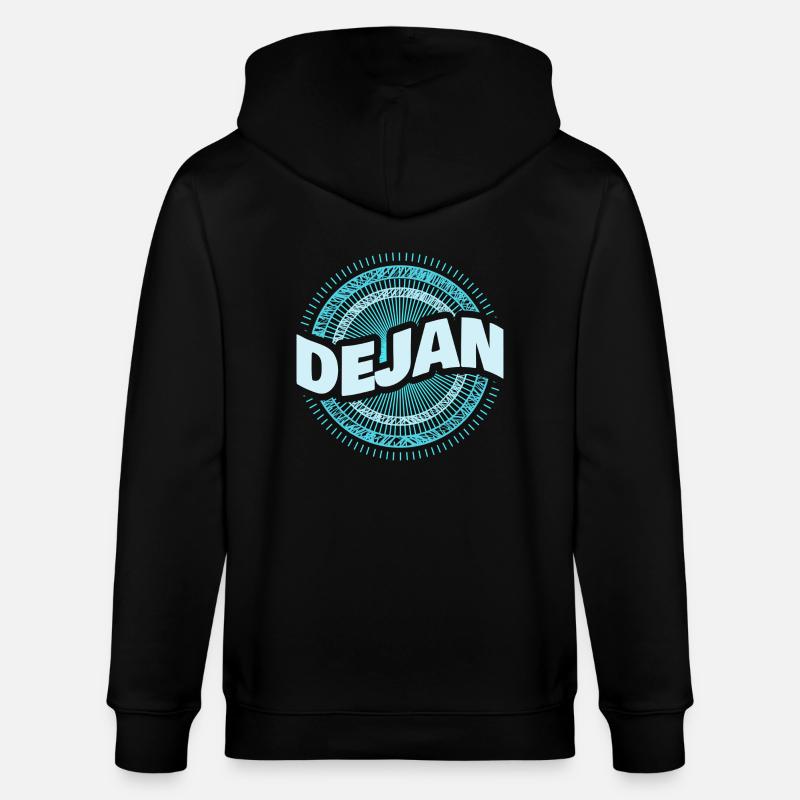 Idée cadeau Dejan - Veste à capuche bio CULTIVATOR Stanley/Stella Unisexe - noir