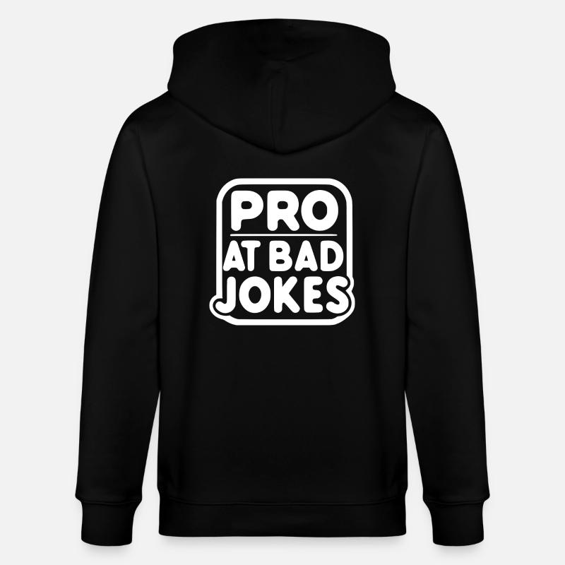 Pro des mauvaises blagues - Veste à capuche bio CULTIVATOR Stanley/Stella Unisexe - noir