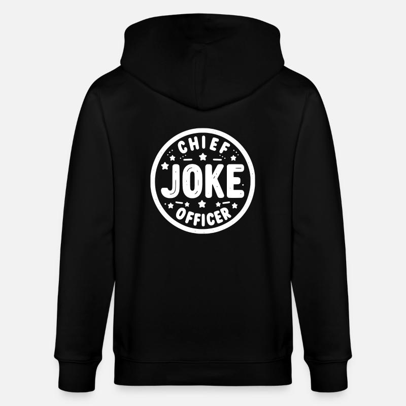Chef de la blague - Veste à capuche bio CULTIVATOR Stanley/Stella Unisexe - noir