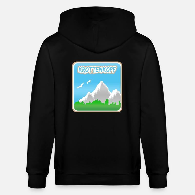 Krottenkopf - Veste à capuche bio CULTIVATOR Stanley/Stella Unisexe - noir