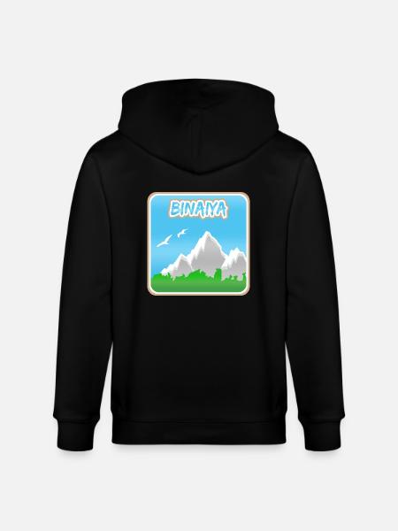 Binaiya - Stanley/Stella CULTIVATOR  Unisex Organic Hooded Jacket - black