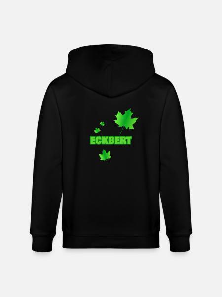 Eckbert as Fortwirt - Stanley/Stella CULTIVATOR Unisex Organic Hooded Jacket - black