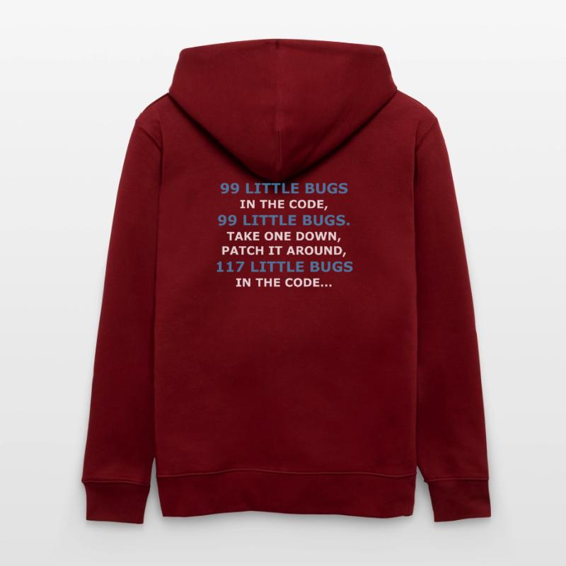 99 PETITS BUGS DANS LE CODE Veste à capuche bio CULTIVATOR Stanley/Stella Unisexe