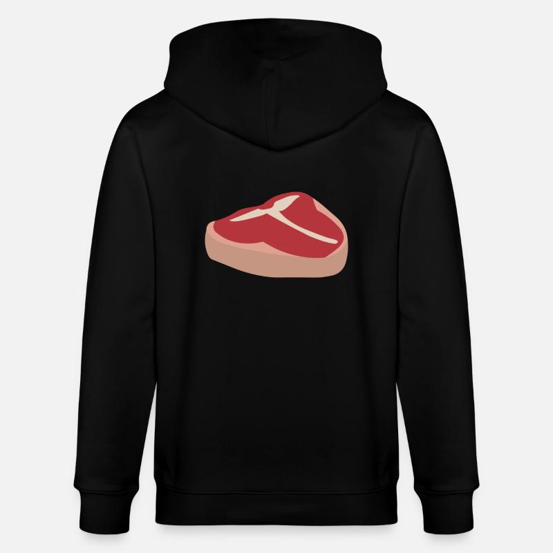 Saftiges Fleisch - Veste à capuche bio CULTIVATOR Stanley/Stella Unisexe - noir