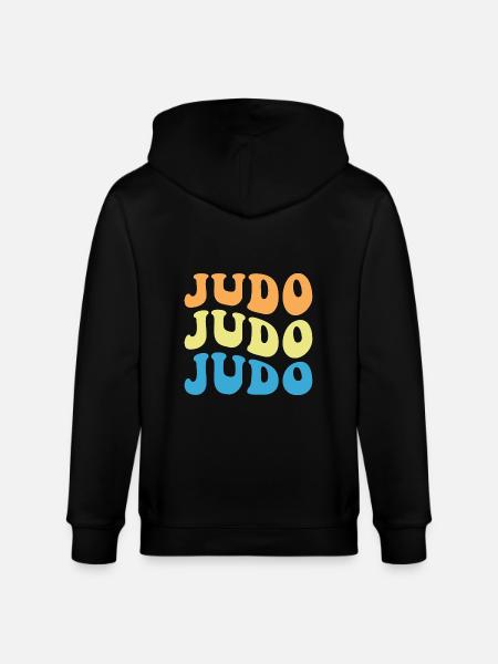 Judo - Stanley/Stella CULTIVATOR  Unisex Organic Hooded Jacket - black