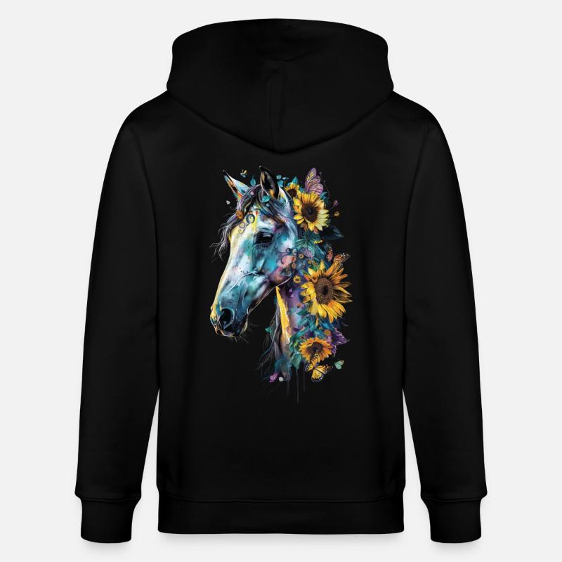 Arabe - Veste à capuche bio CULTIVATOR Stanley/Stella Unisexe - noir