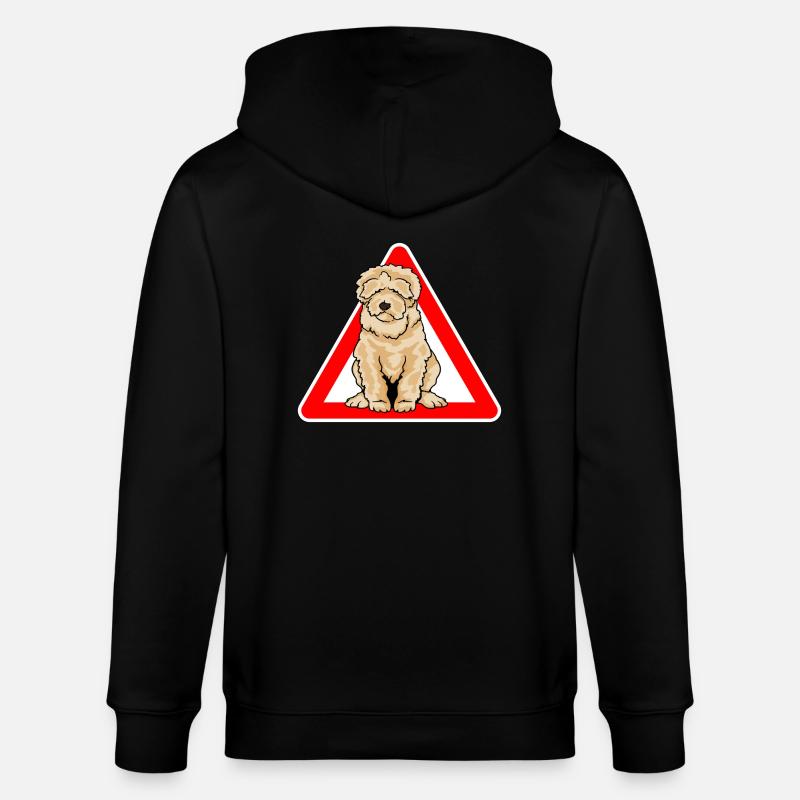 Labradoodle Goldendoodle chien Doodle - Veste à capuche bio CULTIVATOR Stanley/Stella Unisexe - noir