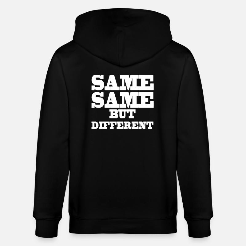 Same Same but Different - Veste à capuche bio CULTIVATOR Stanley/Stella Unisexe - noir