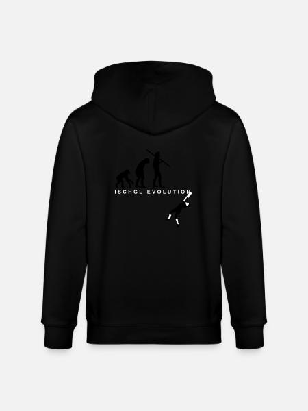 Evolution Bergsteiger - Stanley/Stella Unisex Bio-Kapuzenjacke CULTIVATOR - Schwarz