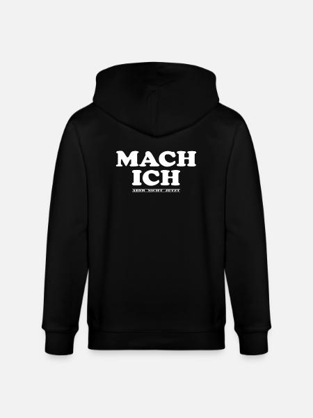 Mach ich - Stanley/Stella Unisex Bio-Kapuzenjacke CULTIVATOR - Schwarz
