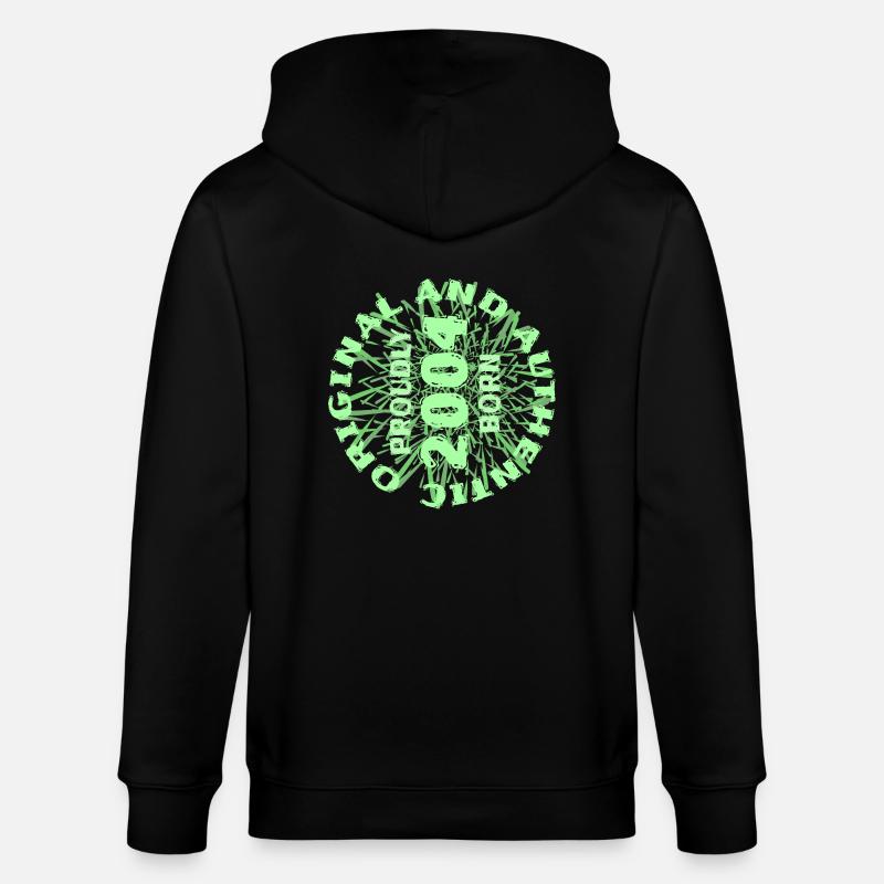 Hobby 2004 - Veste à capuche bio CULTIVATOR Stanley/Stella Unisexe - noir