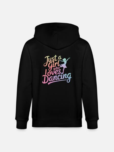 Dancing Dancers Dancing - Stanley/Stella CULTIVATOR  Unisex Organic Hooded Jacket - black