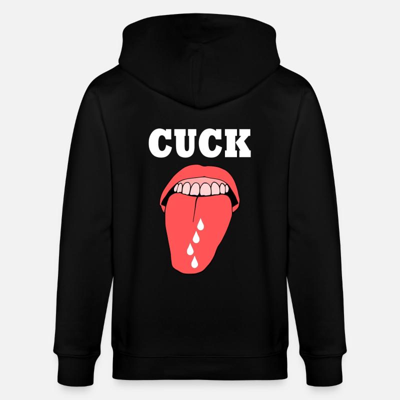 cuckold cuck - Veste à capuche bio CULTIVATOR Stanley/Stella Unisexe - noir