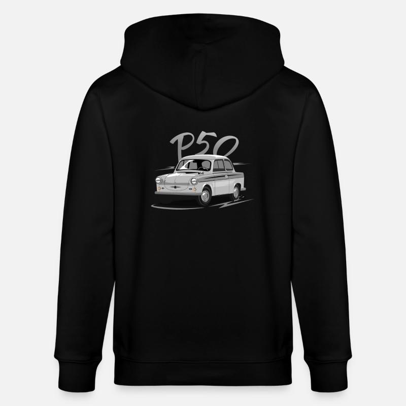 P50 - Veste à capuche bio CULTIVATOR Stanley/Stella Unisexe - noir