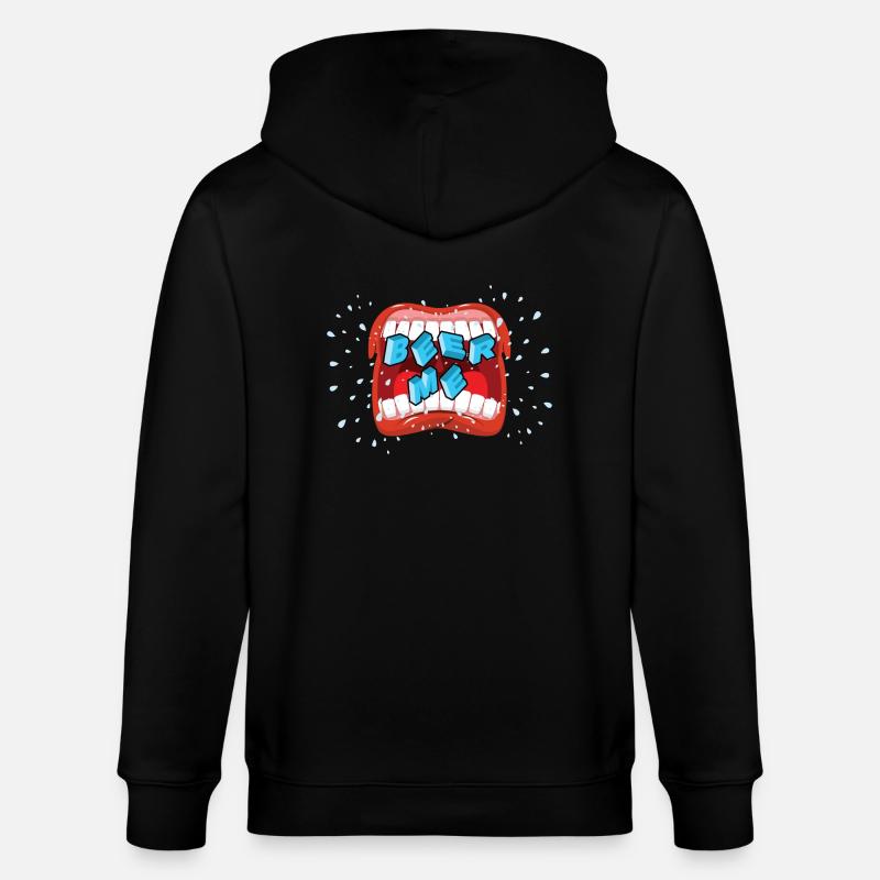 Beer Me - Veste à capuche bio CULTIVATOR Stanley/Stella Unisexe - noir