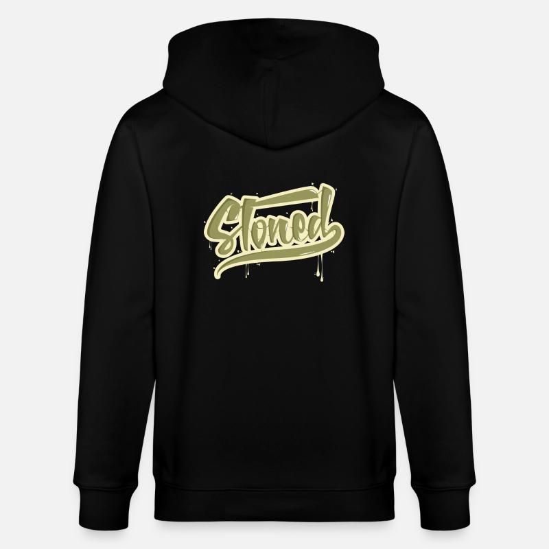 lapidé - Veste à capuche bio CULTIVATOR Stanley/Stella Unisexe - noir