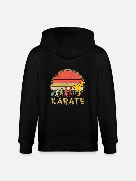 Karate - Stanley/Stella Unisex Bio-Kapuzenjacke CULTIVATOR - Schwarz
