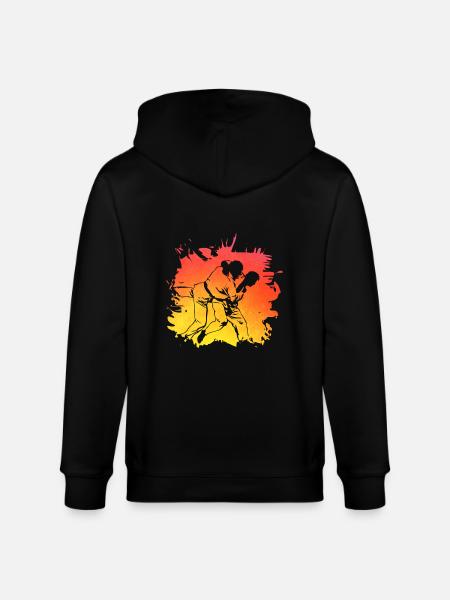 Judo - Stanley/Stella Unisex Bio-Kapuzenjacke CULTIVATOR - Schwarz