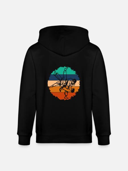 Judo - Veste à capuche bio CULTIVATOR Stanley/Stella Unisexe - noir