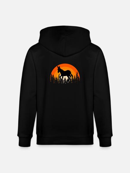 ass - Stanley/Stella CULTIVATOR Unisex Organic Hooded Jacket - black