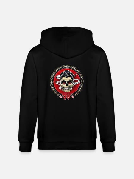 Johnny Boy - Stanley/Stella Unisex Bio-Kapuzenjacke CULTIVATOR  - Schwarz