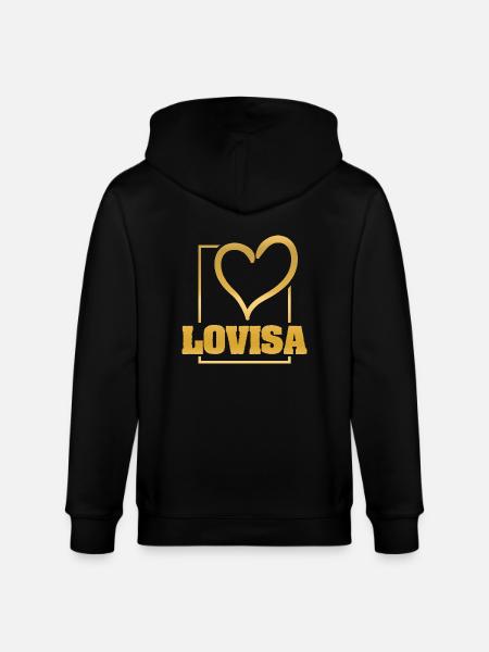 Gift for Lovisa - Stanley/Stella CULTIVATOR  Unisex Organic Hooded Jacket - black
